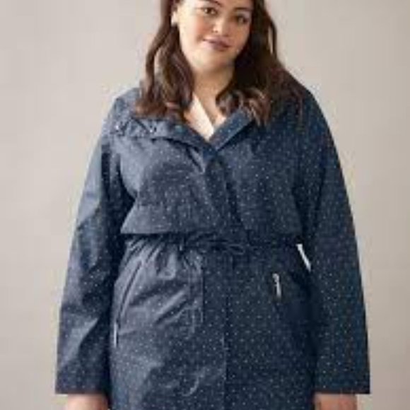 Penningtons Jackets & Blazers - Pennington In Every Story Polka Dot rain jacket